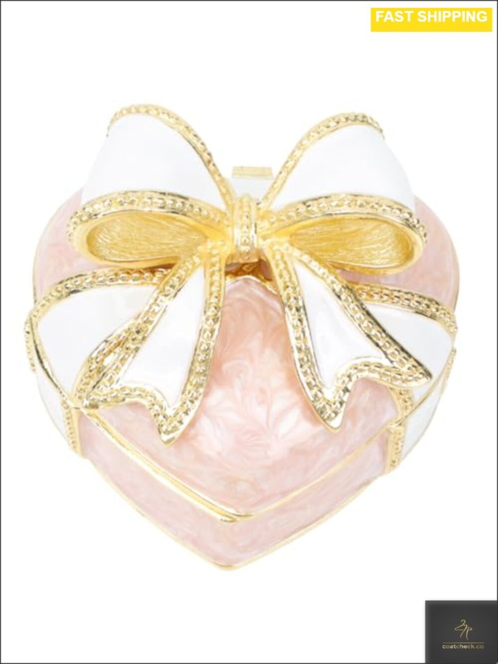 Heart Shaped Jewelry Box Ring Box Storage Case for Earrings Necklaces Brooches